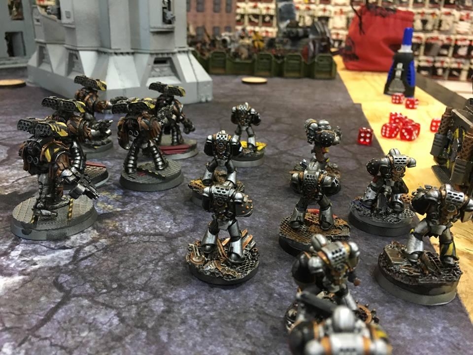 K Battle Report Horus Heresy Imperialis Militia Iron Warriors